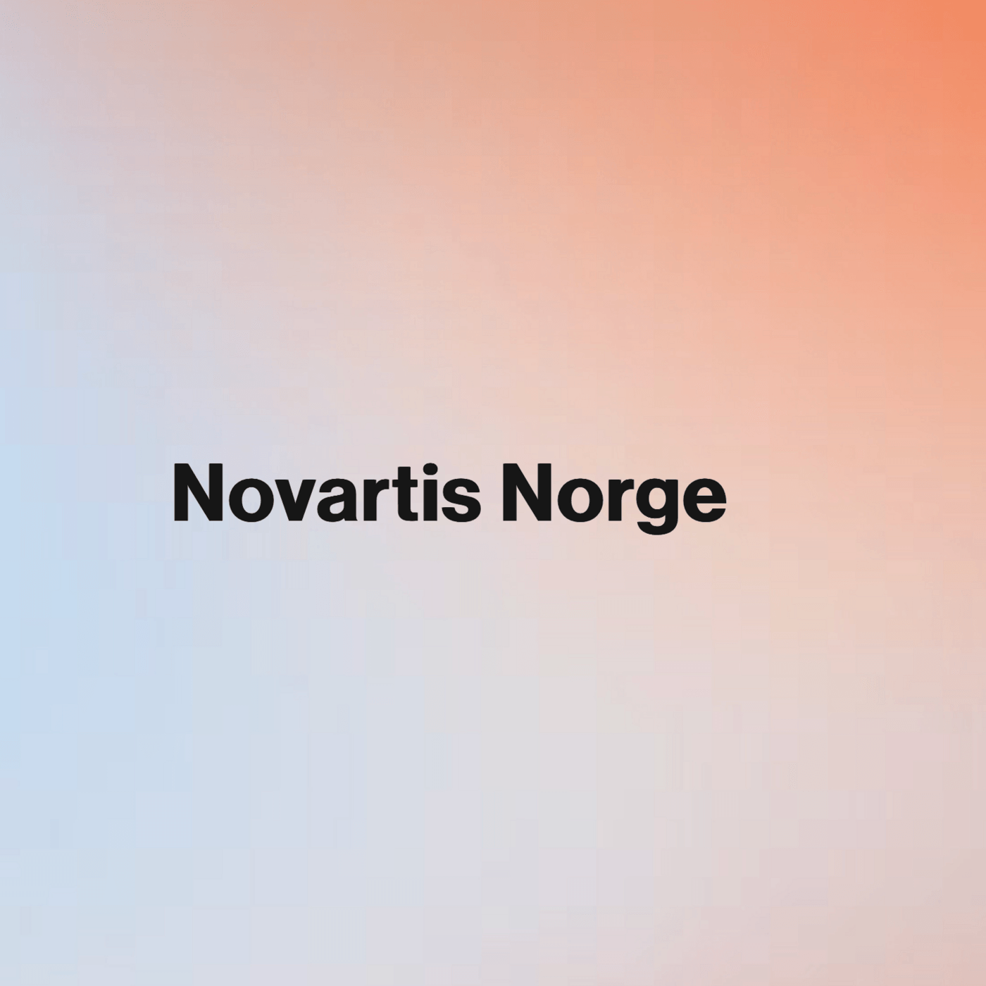 En podcast fra Novartis