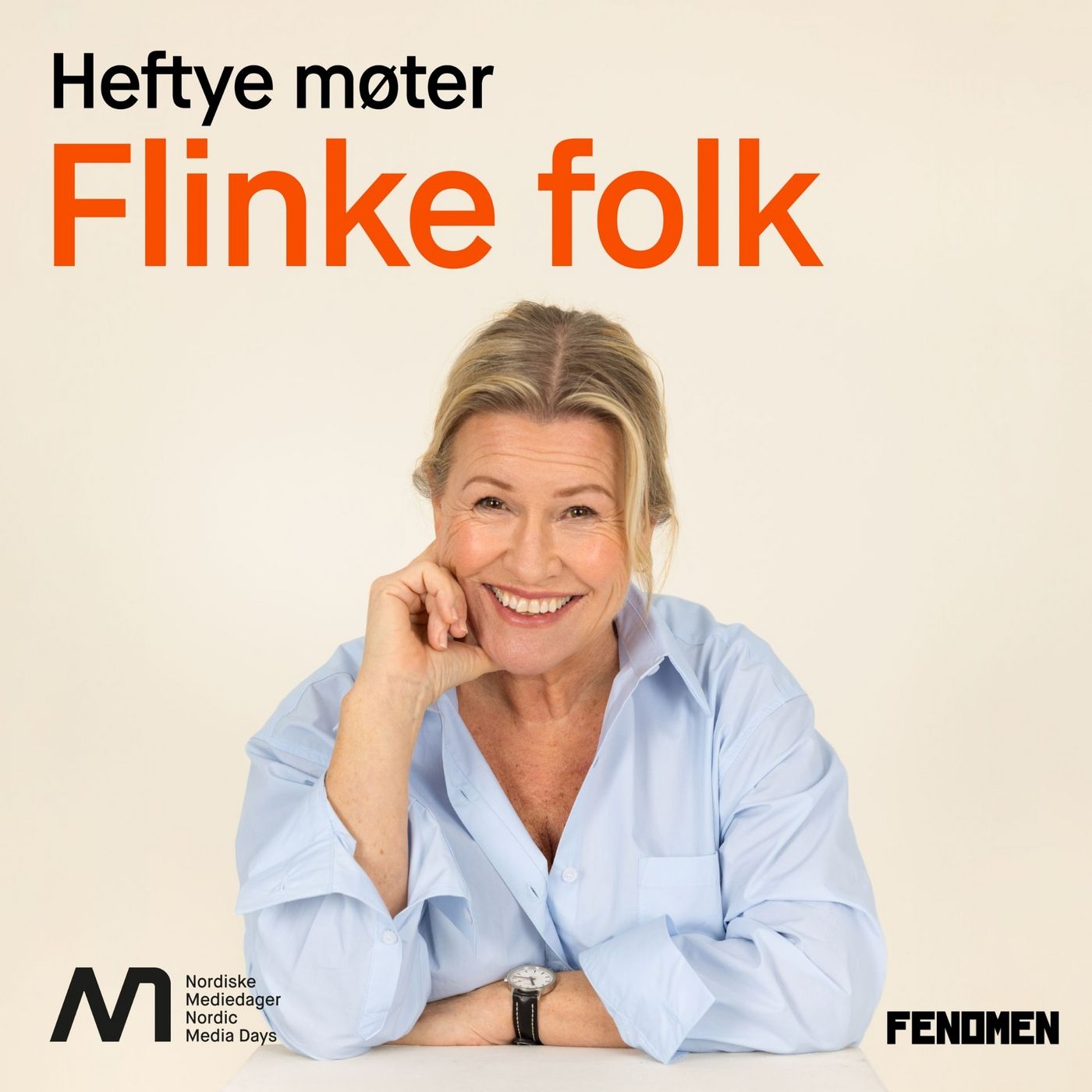 Heftye møter flinke folk  